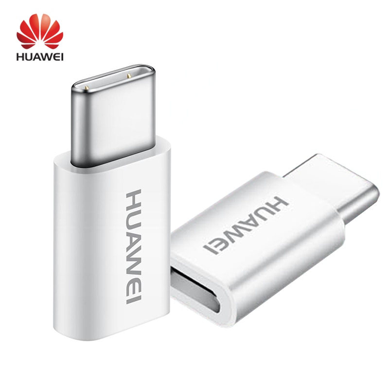 Originele Huawei Micro Usb Naar Type C Adapter Microusb Connector Fast Charger Oplaadkabel 2A Usb Type C Adapter
