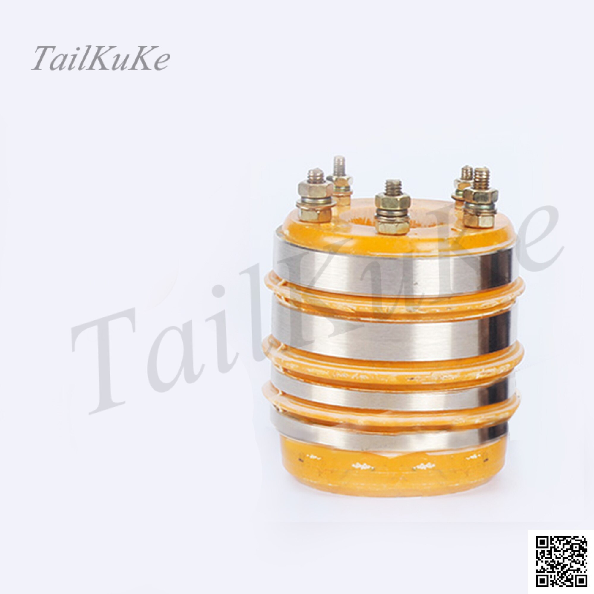 2 - way 4 - way pillow packing machine accessories rotating conductive slip ring bakelite carbon brush frame universal copper