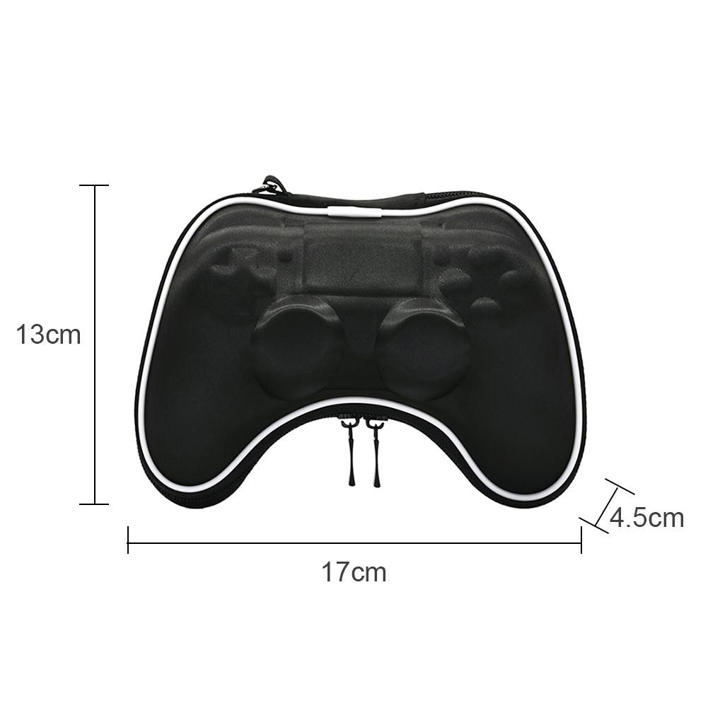 Bolsa para mando de PS4, bolsa para mando portátil de viaje, protección para manija, bolsa a prueba de golpes, accesorios para Gamepad, color negro