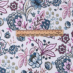Nanchuang blomst bomuld hørstof håndlavet zakka klud til sofa tasker pude møbel betræk dukke symateriale 45 x 45cm/ stk.: Grøn