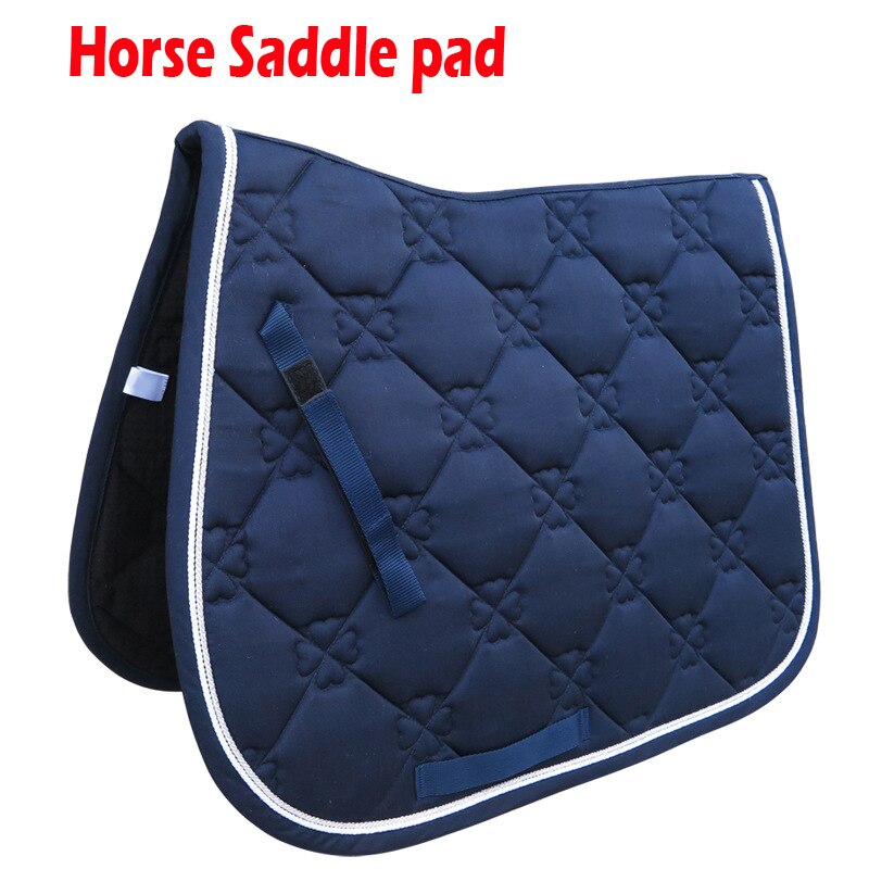 All Purpose Saddle Pad Horse Riding Equestrian Saddle Pad for Horse Riding Show Jumping Performance Equipment