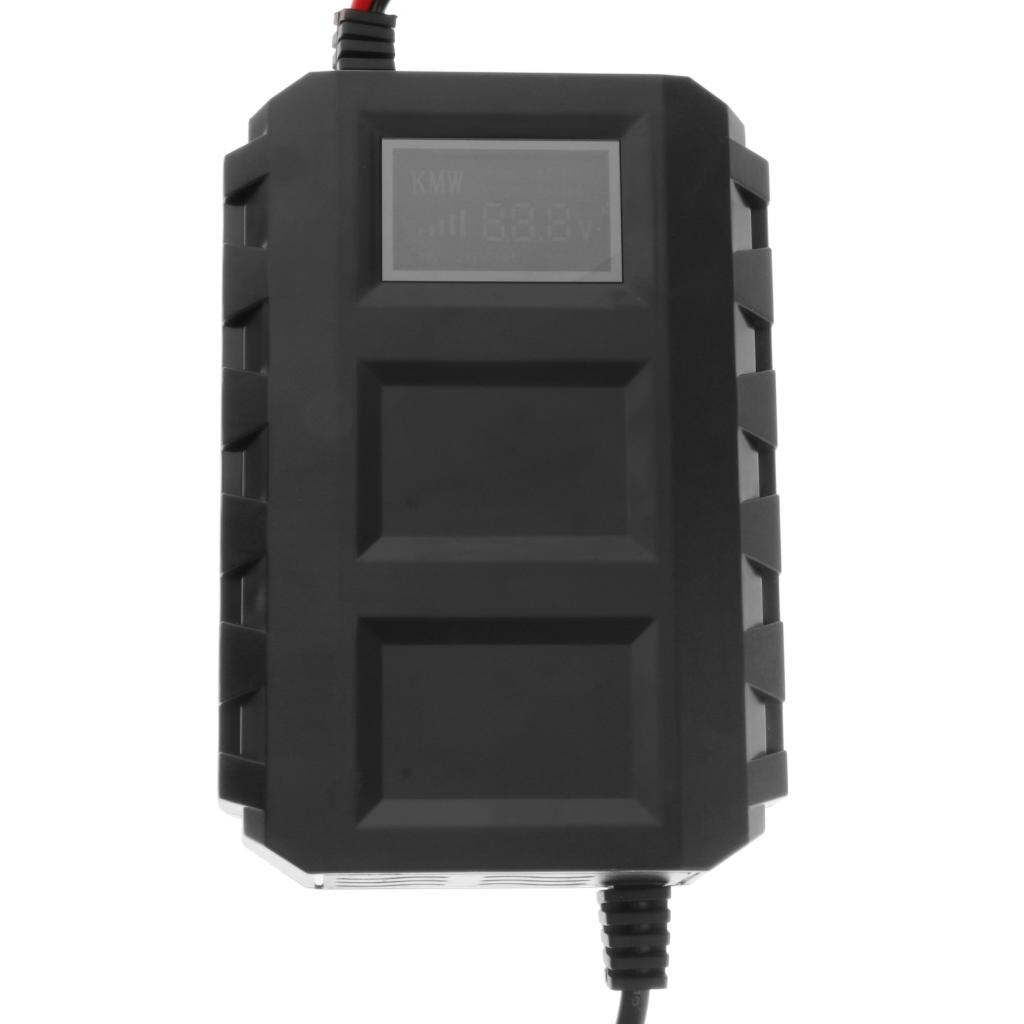 12V Pulse Repair Battery Charger for Car Motorcycle ATV Truck Lead Acid LCD