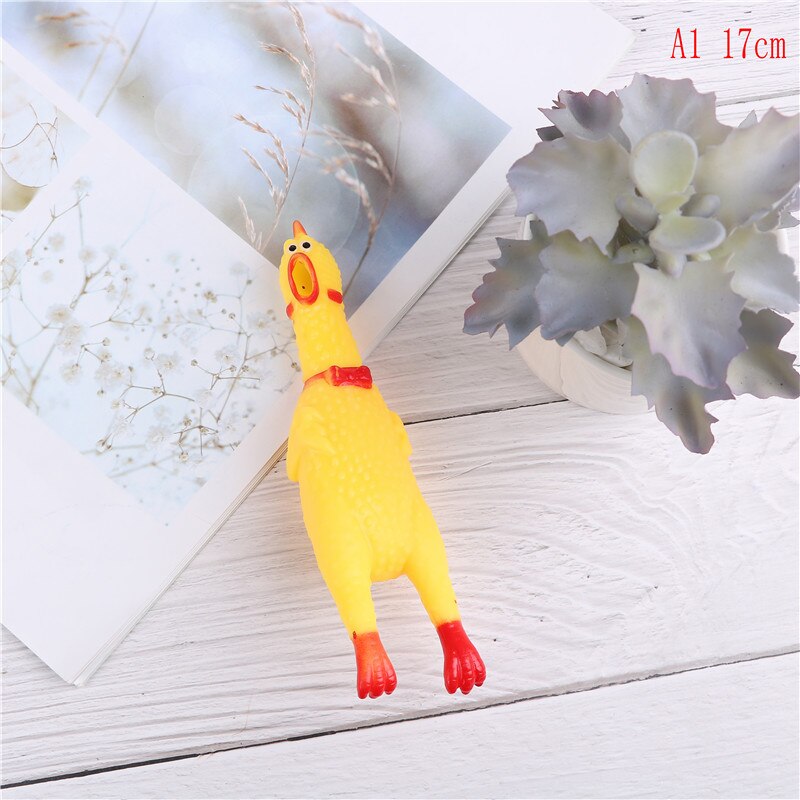 1 stücke 17cm 31cm 41cm Schreien Huhn quetschen Klang-Spielzeug Haustiere Spielzeug Produkt Hund Spielzeug Shrilling Dekompression werkzeug Lustige Spielereien