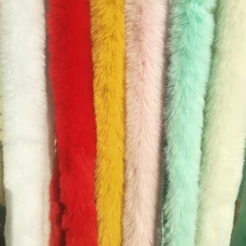 Diy Kunstmatige Konijnenbont Pluizige Tapes Kleding Schoenen Rand Naaien Trimmen Stof Lint Decoratie