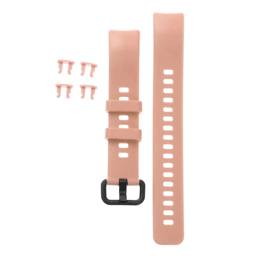 MIIQNUS 1PC Sport Armband ersatz Bunte Klassische Silikon Uhr Band Armband Armband Armband Für Huawei Honor Band 4: nude