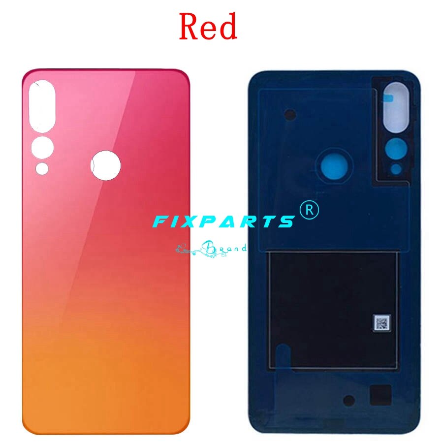 Back Battery Cover Housing Case for Lenovo Z5s - Replacement Part with Adhesive - Plastic