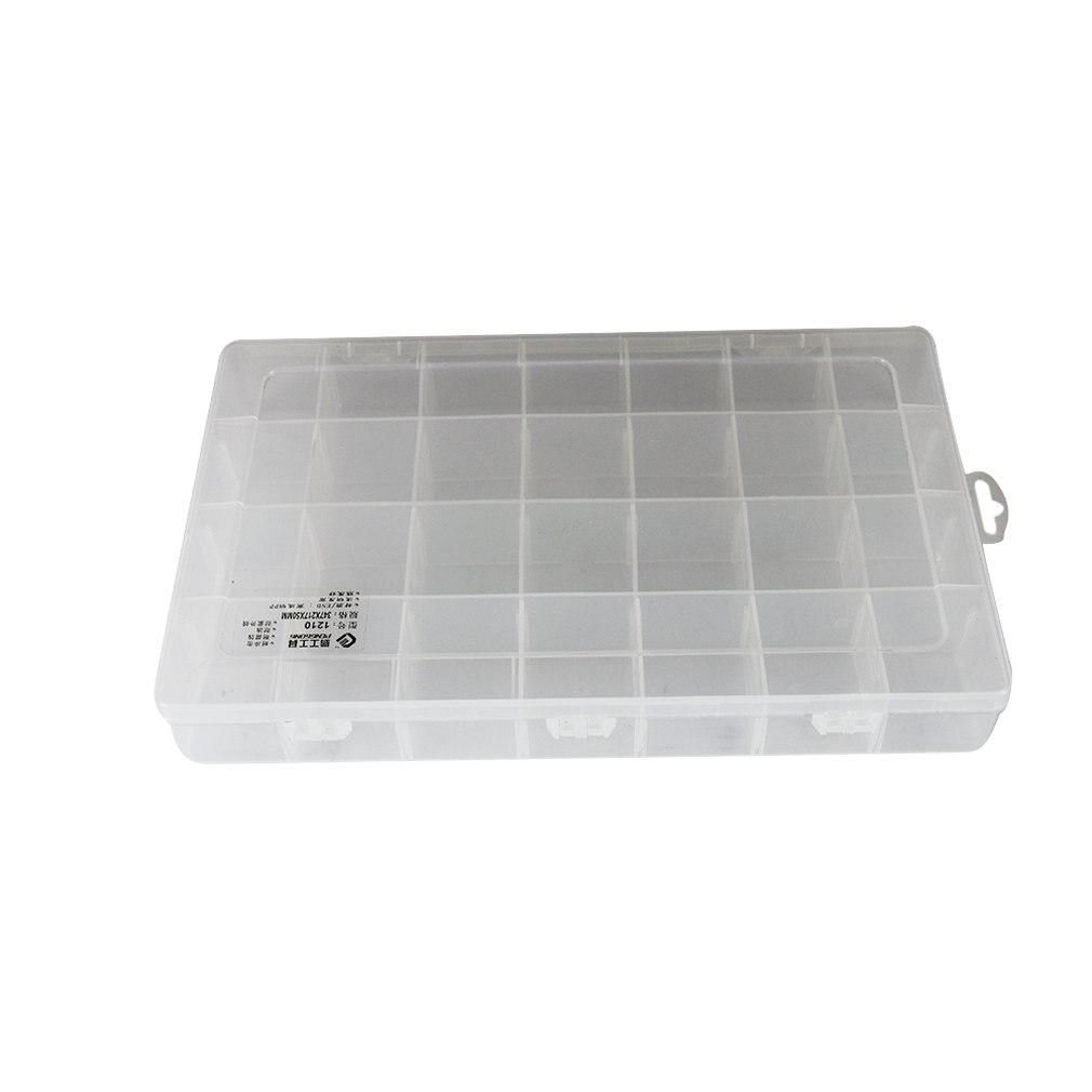 1210 Plastic Tool Box Transparent Toolbox Electronic Components Screw Storage Box Electronic Plastic Parts Tool Boxes