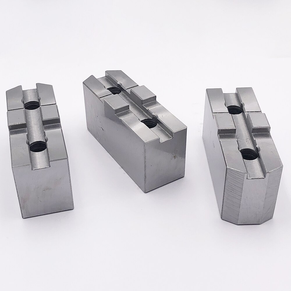 1 set Separate soft top jaws type A lathe chuck collet lathe Manual Self Centering K11-250A 250mm chuck