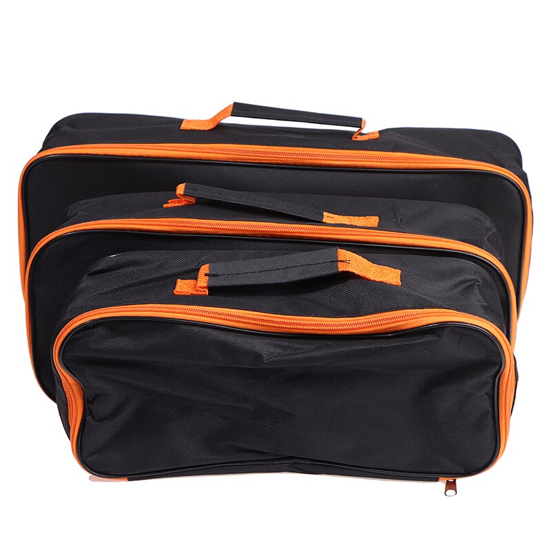 Black Car Wear Resistant Zipper Closure Practical Storage Case With Handle Durable Portable Pouch Vacuum Cleaner Tool Bag