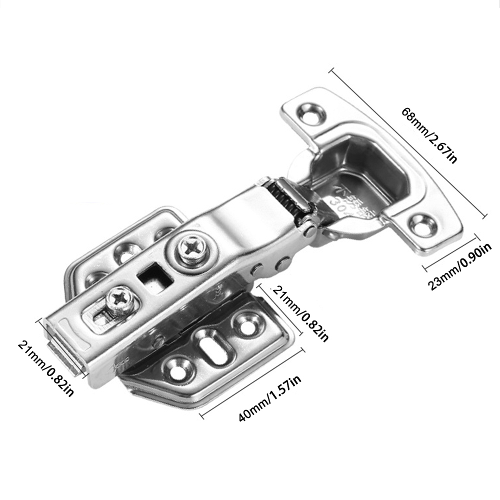 Reparatie Plaat Voor Scharnieren Rvs Kastdeur Scharnieren Demper Buffer Keuken Kast Meubilair Scharnieren Stevig Connector