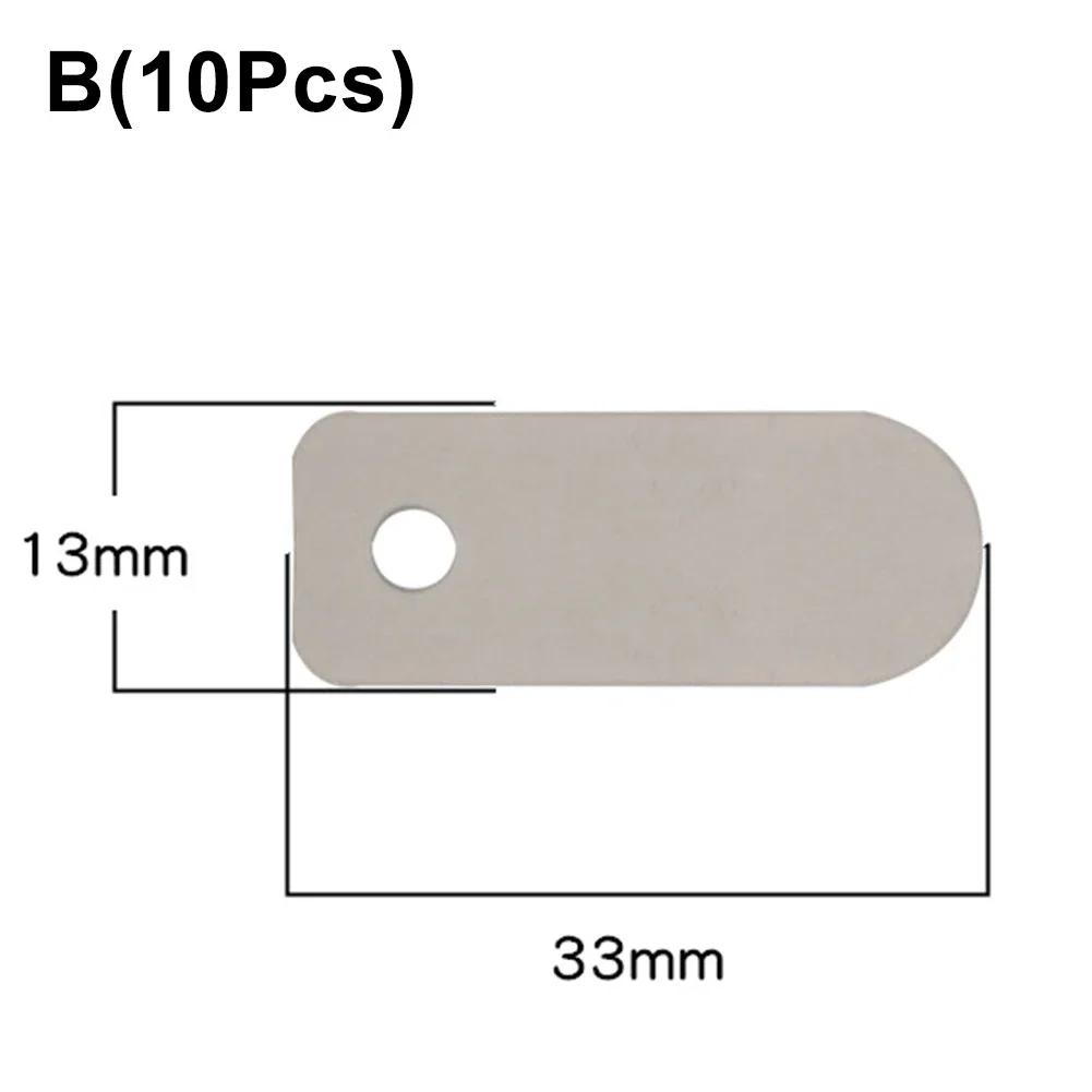 10pcs Silent Oil Free Air Compressor Pump Head Valve Plates Belt Piston Machine Metal Tool Parts For Air Compressor Pump Head: Red