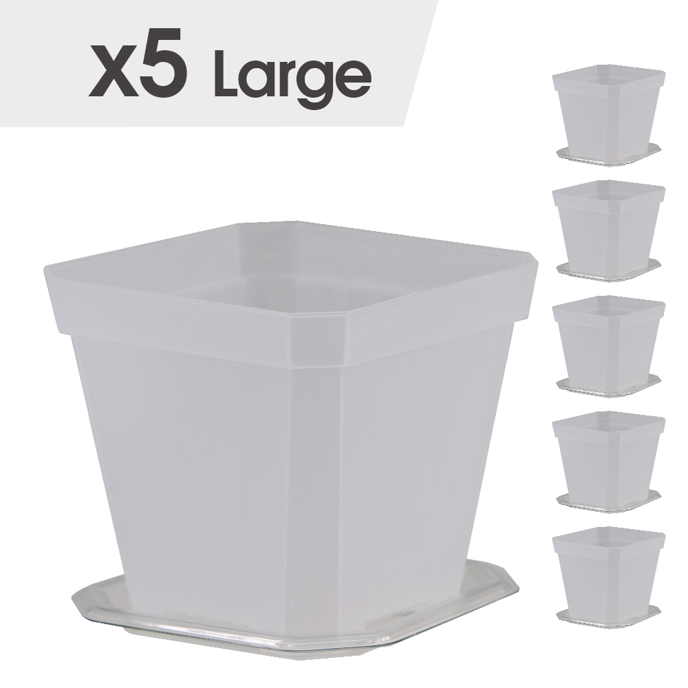 4-maten tuinkwekerij zaailingbeker met warmer deksel vochtigheidskoepel voor binnenkas bloempotten container kweekpotten: Licht Groen