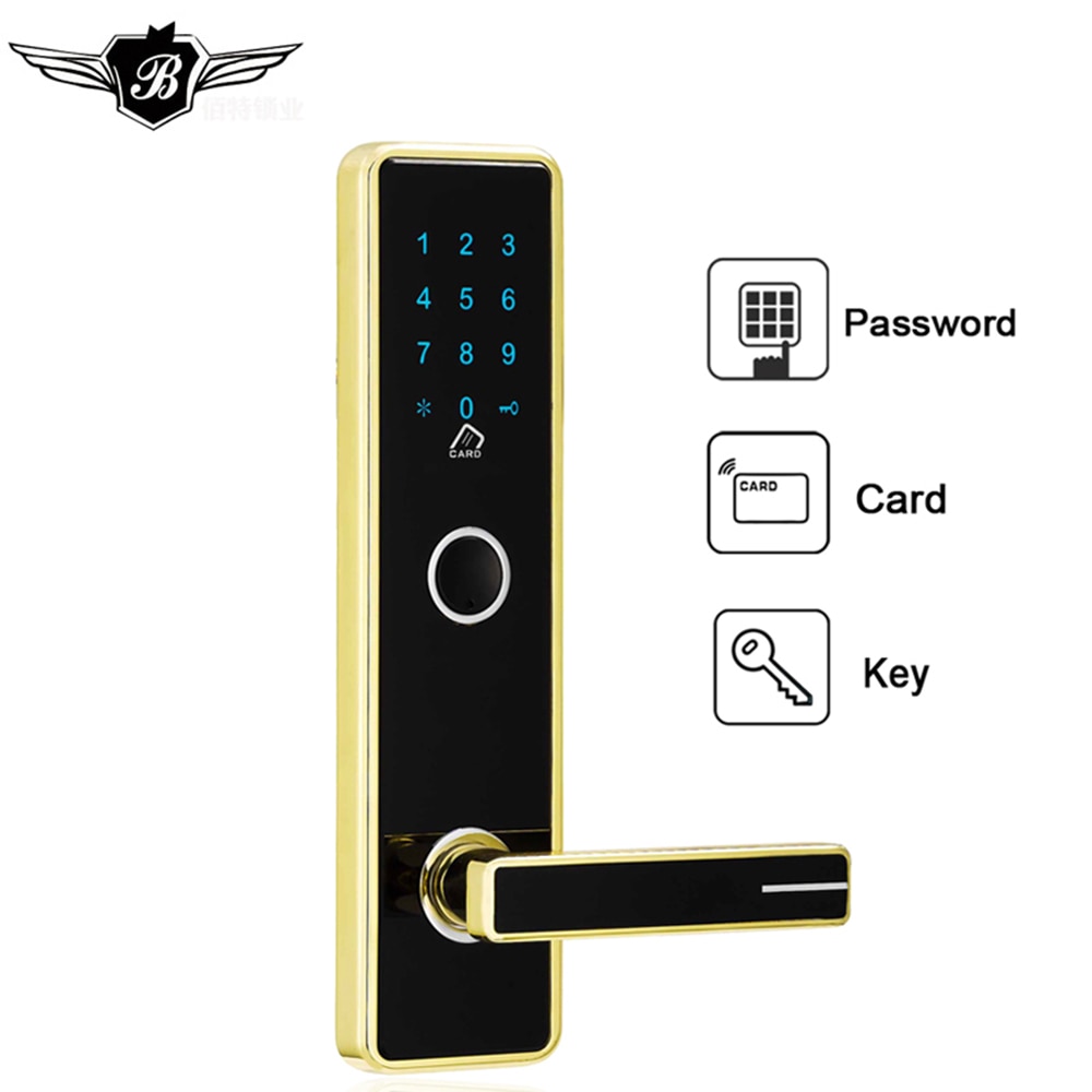 Digitale Touch Screen Elektronische Smart Code Toetsenbord deurslot Voor Hotel Home Appartement