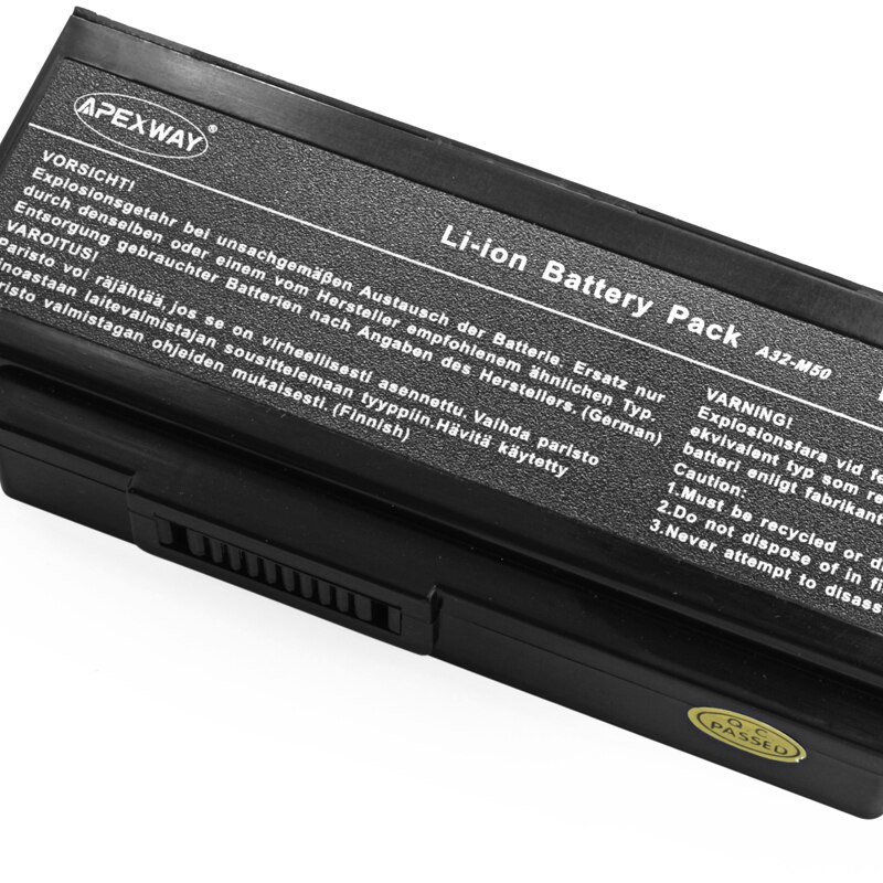 Laptop Battery For Asus N61 N61J N61Jq N61V N61Vg N61Ja N61JV N53 M50 M50s N53S A32-M50 A32-N61 A32-X64 A33-M50 6c