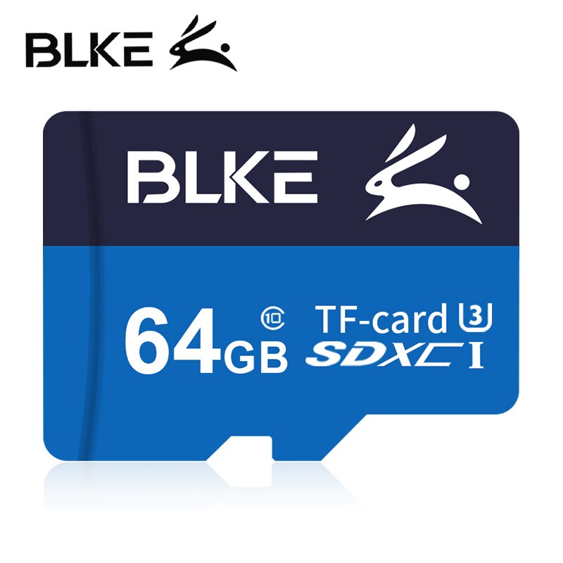 Blke Tf Card Class10 UHS-I U3 Micro Sd-kaart 32G 64G 128G 256 Gb Voor Mobiele Telefoon tachograaf Motion Camera Hoge Snelheid Geheugenkaart: 64G U3