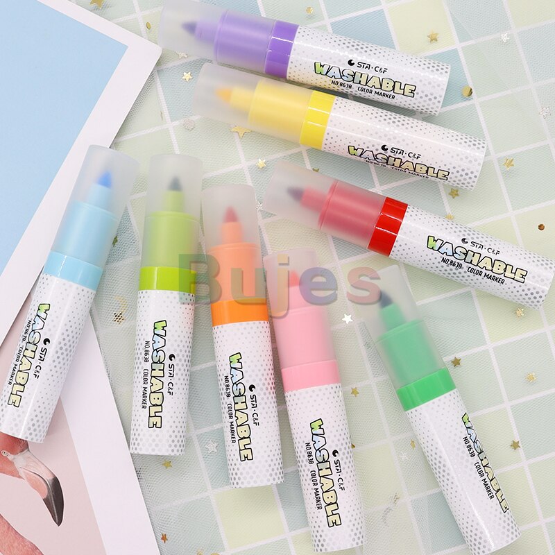 sta 8630 series 12 / 24 / 36 / 48 color washable watercolor pen set for students art drawing painting watercolorpen