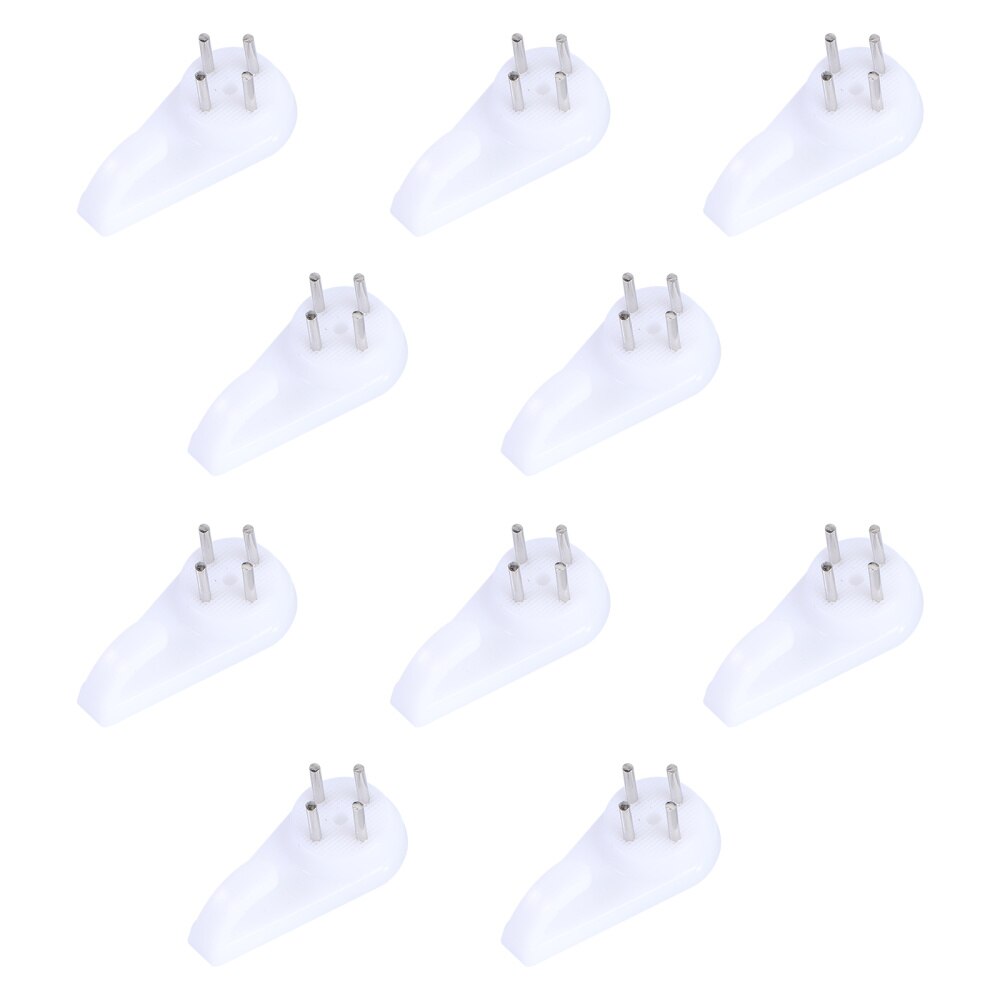 10pcs Seamless Nails Optional Painting Frame Invisible Hanger Seamless Hooks Nail Wall Seamless Photo Frame Nails