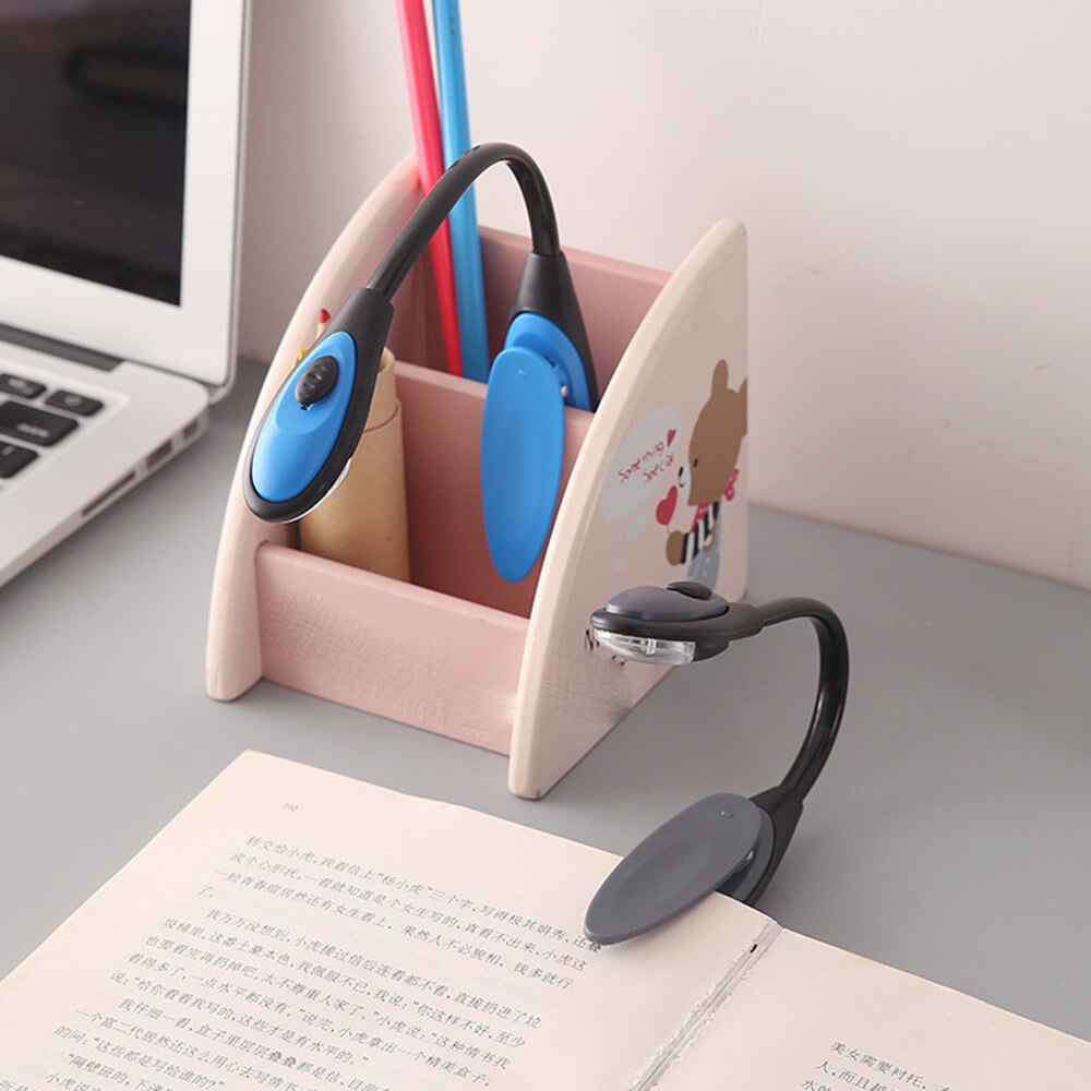 Fijne Handig Draagbare Reizen Boek Leeslamp Lamp Mini Led Clip Booklight Mini Leeslamp Led Nachtlampje