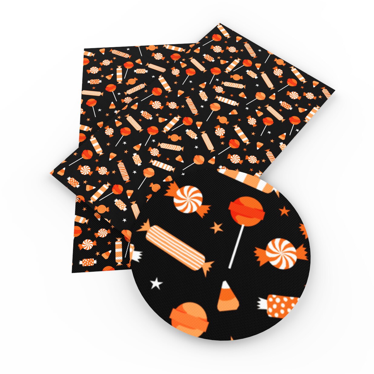 david tilbehør 20*34cm blomster halloween syntetisk skinn lappeteppe til hår sløyfe håndvesker lommebok telefondeksel diy ,1 yc 4269: 1066177001