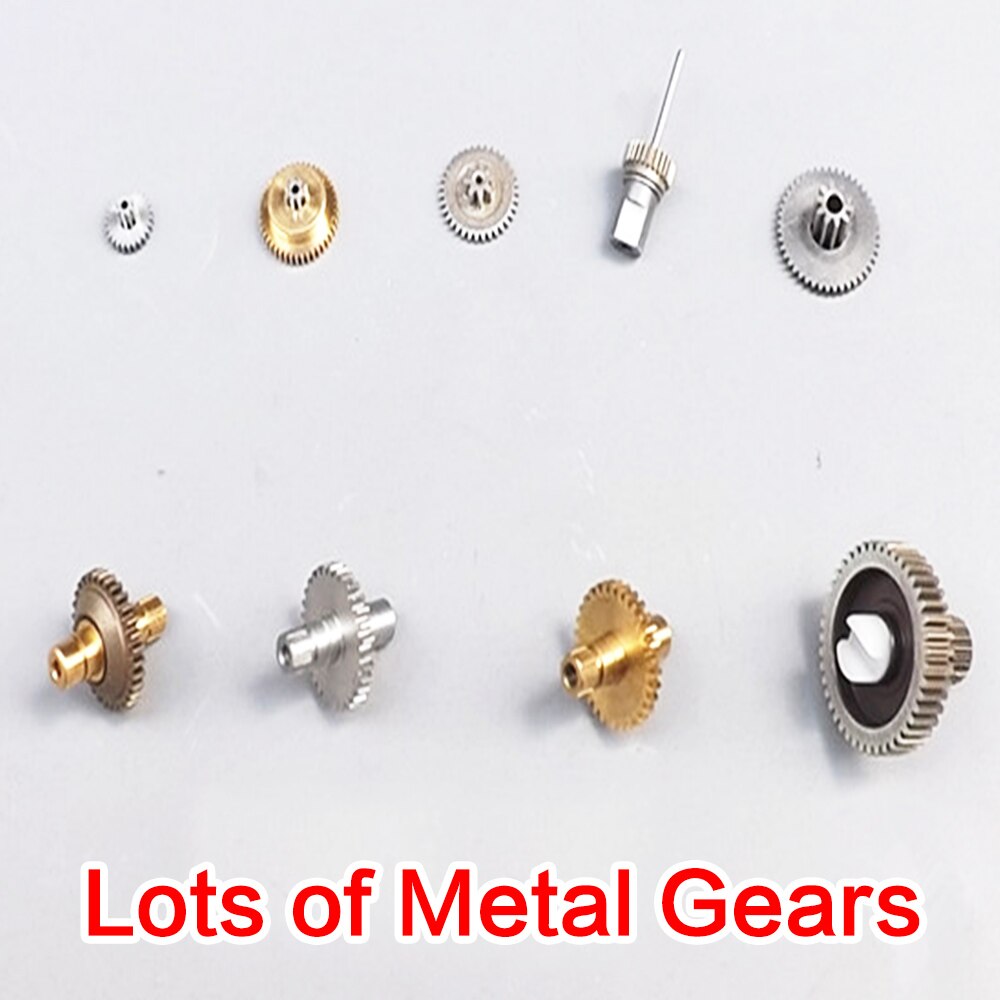 20pcs Precision Metal Gear Series Miniature Copper Iron Gearbox Set 0.25 0.3 0.4 M Modulus 1MM Shaft T Teeth Axis Gears Craft