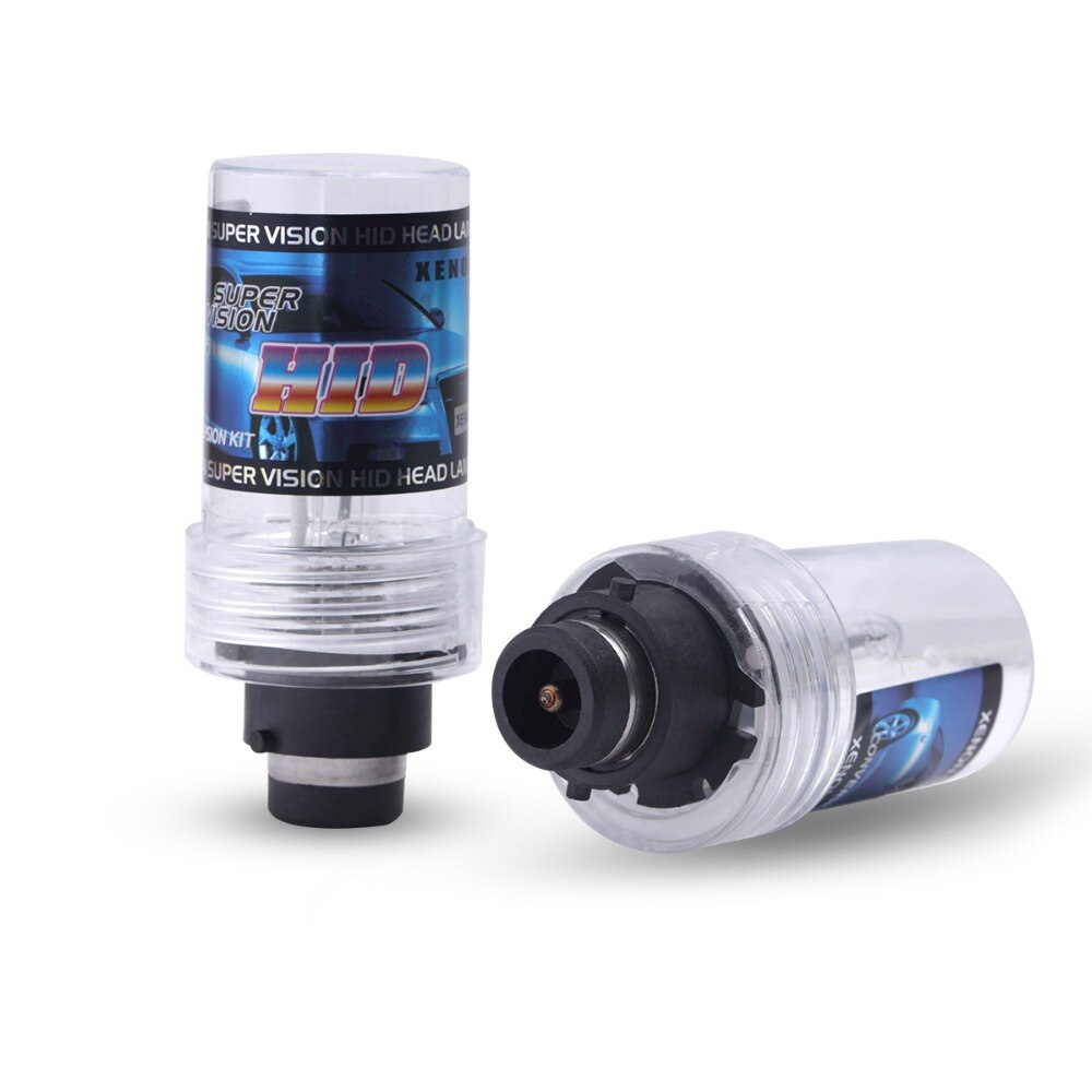 2 pièces ampoule xénon D2S HID lampe xénon d2s support métallique lampe de remplacement ampoule voiture phare 35W 4300K 6000K 8000K 10000k 12000 K