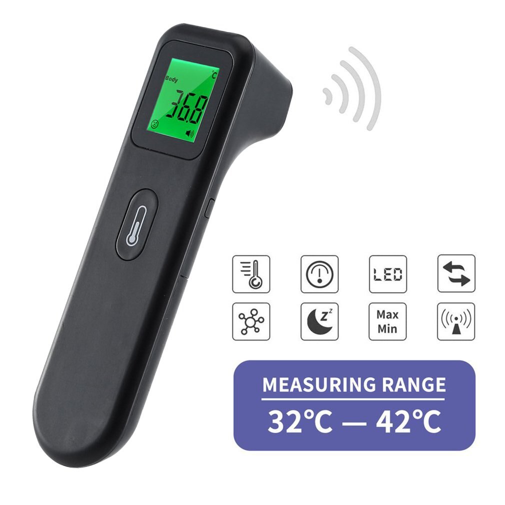 Non-contact Volwassen Baby Thermometer Digitale Lcd Body Termometro Voorhoofd Elektronische Tester Infrarood Voorhoofd Thermometer Lichaam