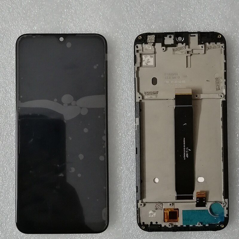 6.1" Black with Frame For Motorola Moto E6 Plus XT2025 XT2025-1 XT2025-2 lcd display with touch screen digitizer sensor assembly