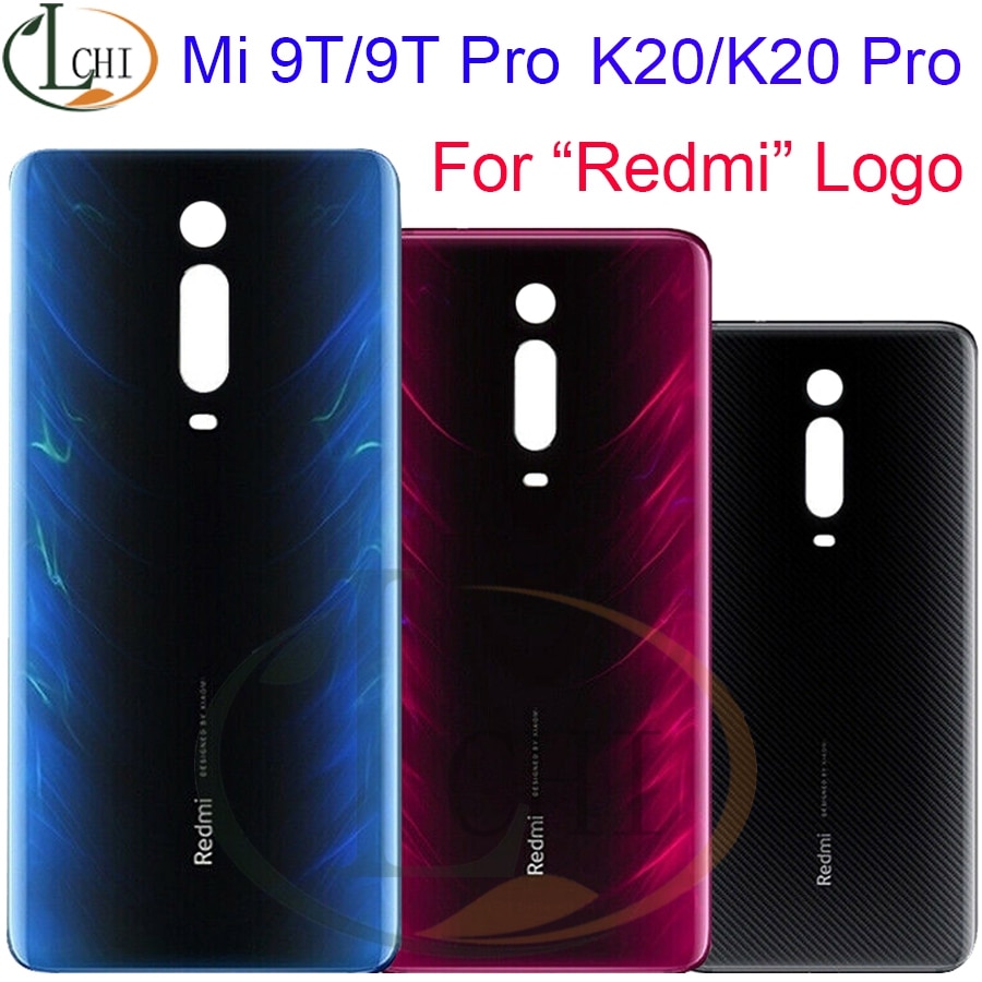 Voor Xiaomi Redmi K20 Back Glas Batterij Cover Achterdeur Behuizing Case Panel 9T Vervanging Voor Redmi K20 Pro batterij Glass Cover