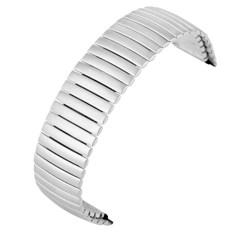 Rekbaar Lengte Horloge Band Geen Gesp Vervanging Roestvrijstalen Horloges Strap 20Mm 22Mm Matt Glossy Ремешок Для Часов