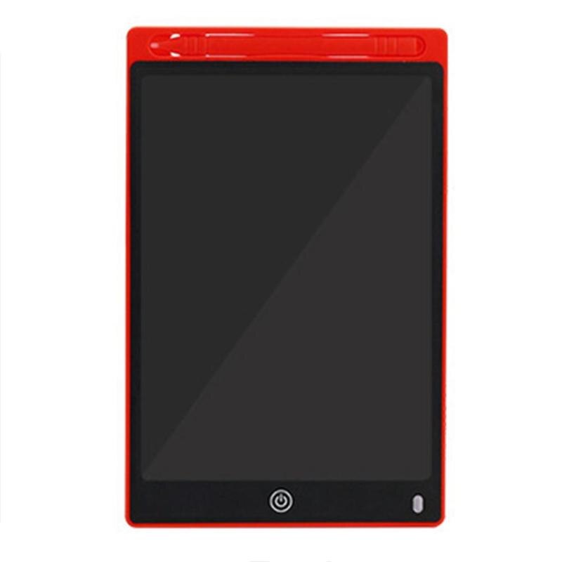8.5/10/12inch Ultra-thin LCD Screen Drawing Tablet Board Electronic Handwriting Pad Kids LCD Writing Painting Board for Children: 12 inch Red