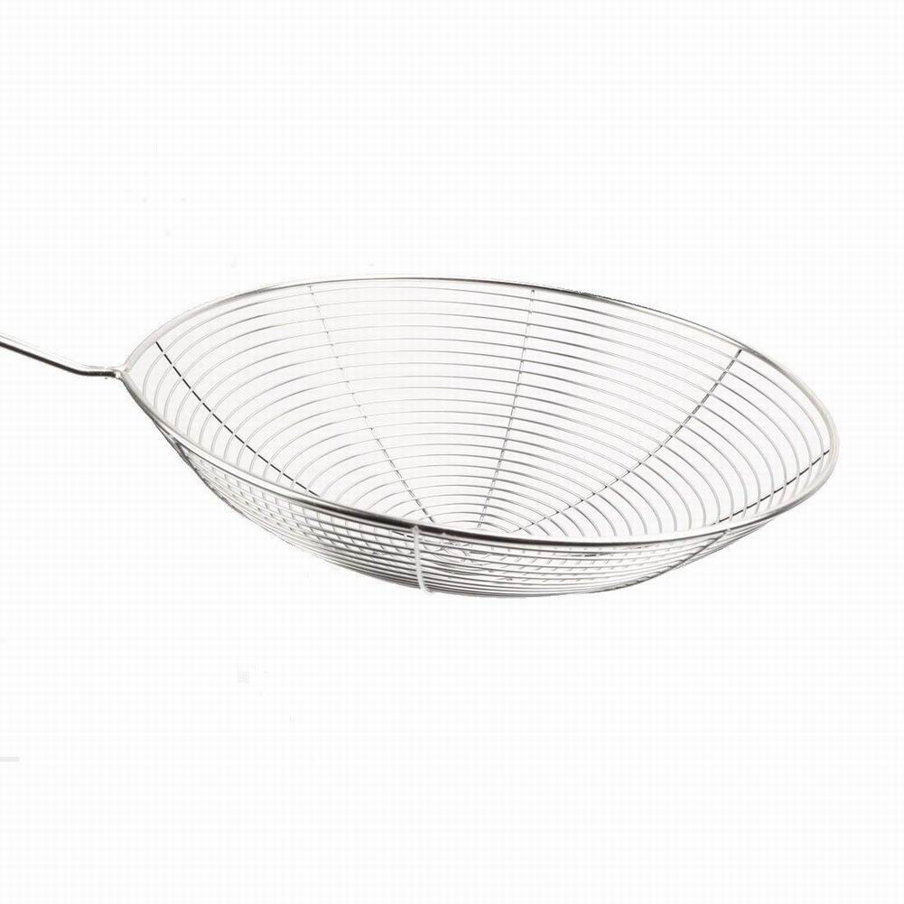 Premium 304 Stainless Steel Spider Mesh Strainer & Colander Ladle Skimmer Cooking Tool Kitchenware Heat-resistant