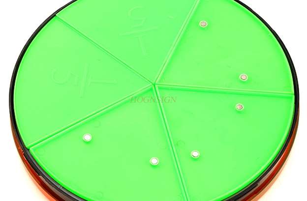 Matematik läromedel matte läromedel / poäng demonstrator / magnetisk bråkdel demonstrator / tallrik / cirkel