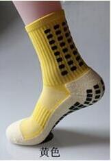 YWYD Unisex a Breve E A Lungo di Calcio Calzini E Calzettoni Uomini Anti Slip Calzini Da Calcio Calzini E Calzettoni Calcetines Cotone Calzini E Calzettoni: Yellow