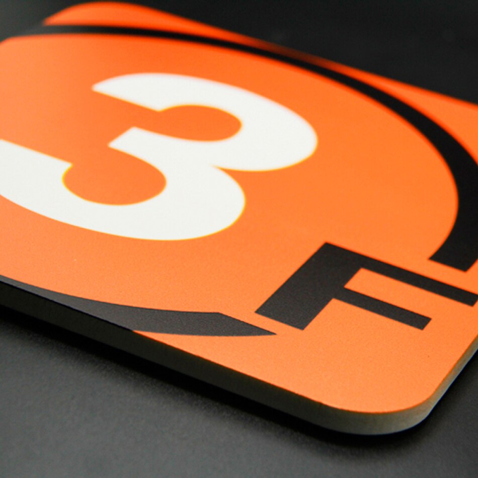 Vloer teken, PVC met UV afdrukken, indoor met outdoor, dikte 8mm