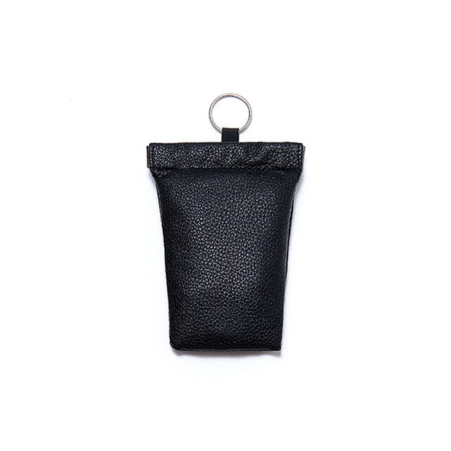 PU Faradaya karta klucz kieszonka na zegarek bloker sygnału torby RFID elektromagnetyczne ekranowanie klatka etui na Keyless samochód torba antykradzieżowa torba1022: Default Title