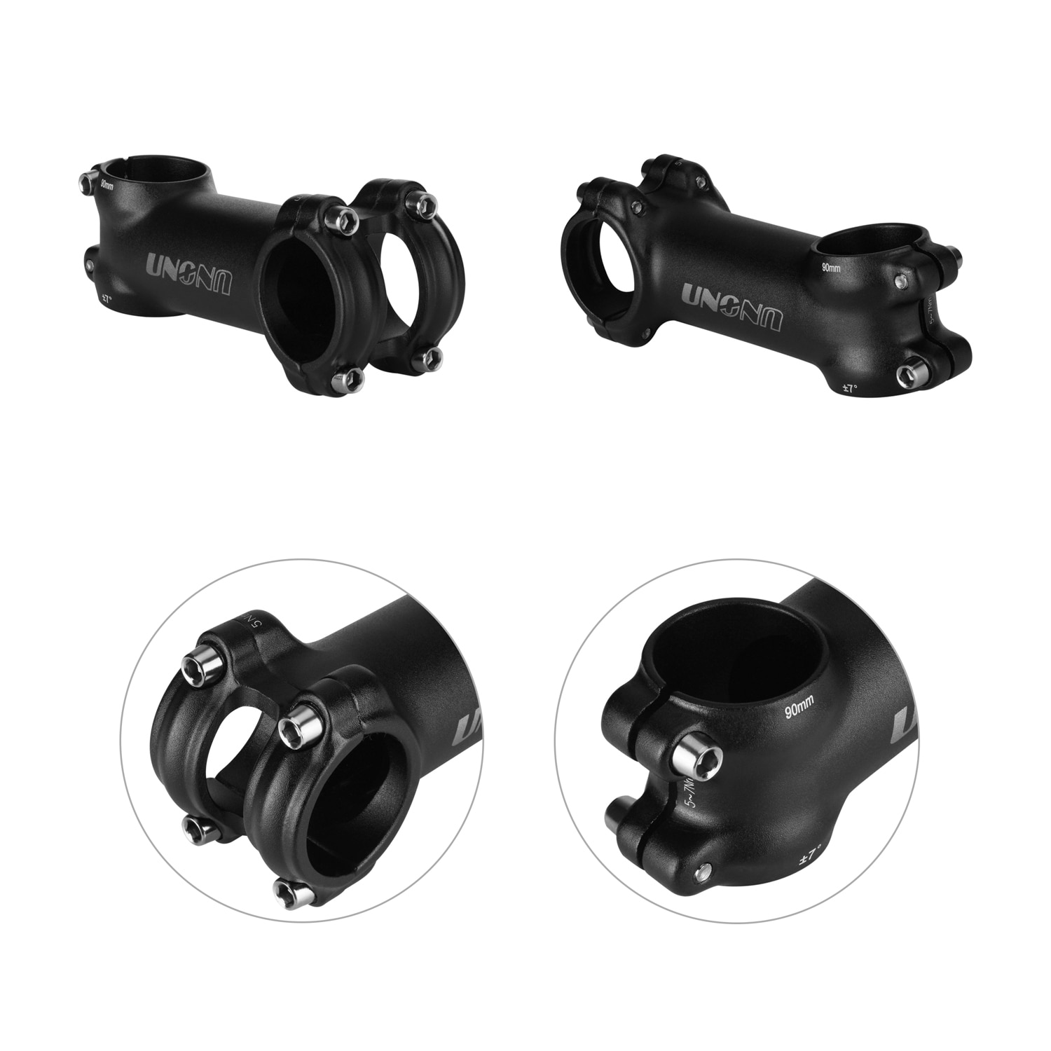 Ultralet cykel frempind 7 17 grader mtb landevejscykel frempind 31.8mm 60/70/80/90/100/110/120/130mm mountain mtb cykel power dele