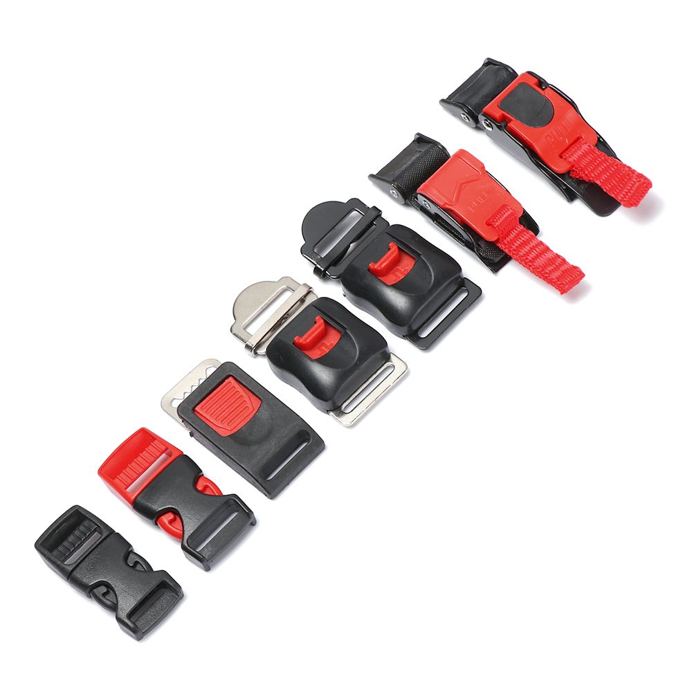 ABS Outdoor Motor Bike Accessories Bicycle Helmets Buckle Speed Sewing Clip Flexible Clips Motorcycle Helmet Buckles