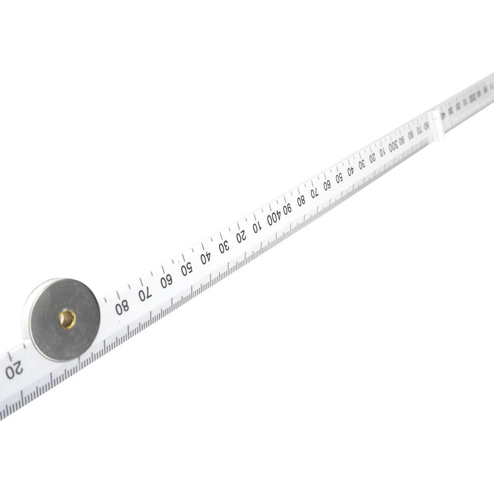 1 Meter Slide Four-Parts Fold Up Rulers Folding Versatile Inside Reading Carpenter's Ruler Education Meter