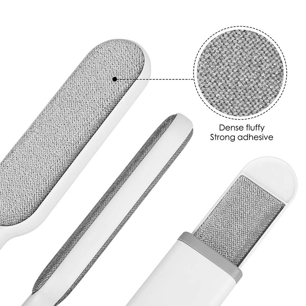 Pet Hair Remover Brush Dog Cat Hair Remover Pet CombTool Fur Brush Base Double-Side Furniture Sofa Clothes Cleaning Lint Brush