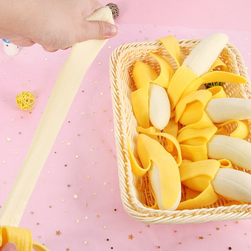 16CM Banana Squishy giocattoli spremere Antistress novità giocattolo Antistress sfiato scherzando decompressione giocattoli divertenti giocattoli Antistress