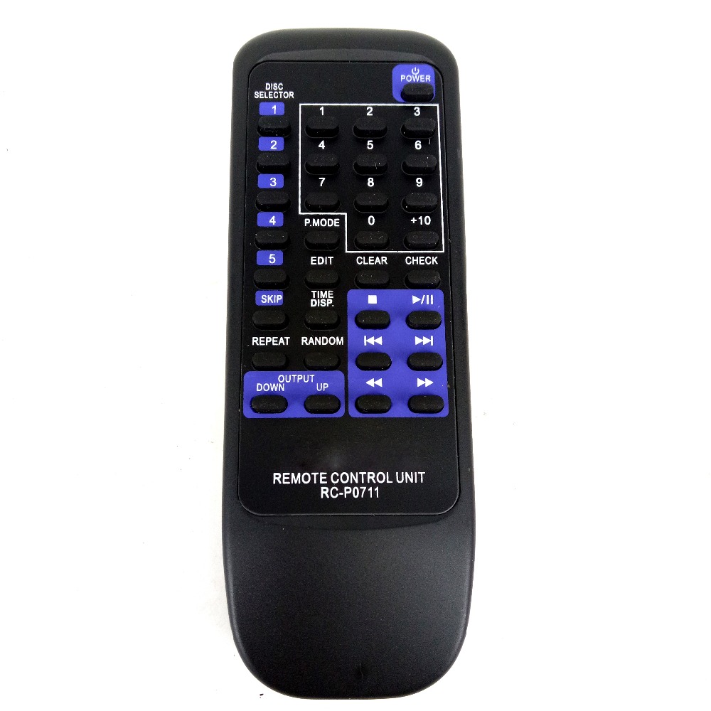 Replacement For KENWOOD Audio System Disc Remote Control RC-P0711 CD403 CD404 CD406 CD423U DPFR4030 DPFR6030 RCP0711