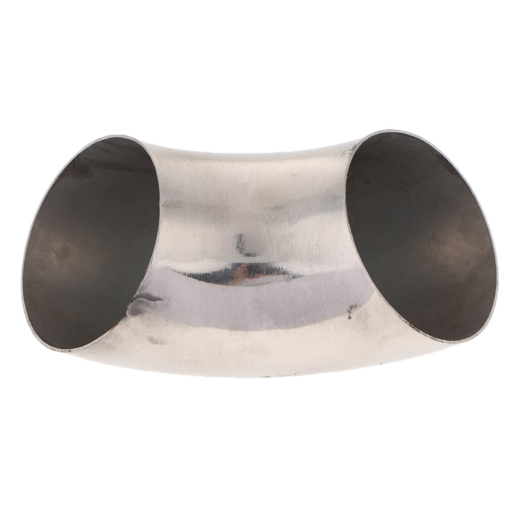 90 Degree Stainless Steel Mandrel Bend Pipe / Tube 304 Grade Elbow: 2.5inch