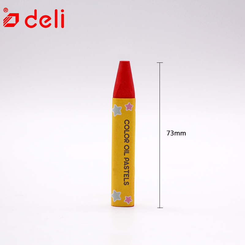 Deli Wax Crayon Kids Oil Painting Stick Candy Color Oil Pastel Crayon Child Safety Non-toxic Pastel 8/12/24/36/48 Colors Per Box