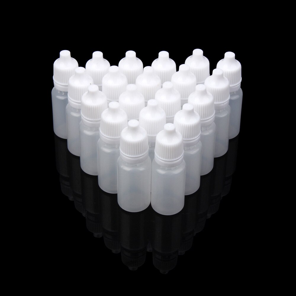 50 Stuks 10Ml Lege Plastic Squeezable Dropper Flessen Eye Liquid Dropper Hervulbare Flessen