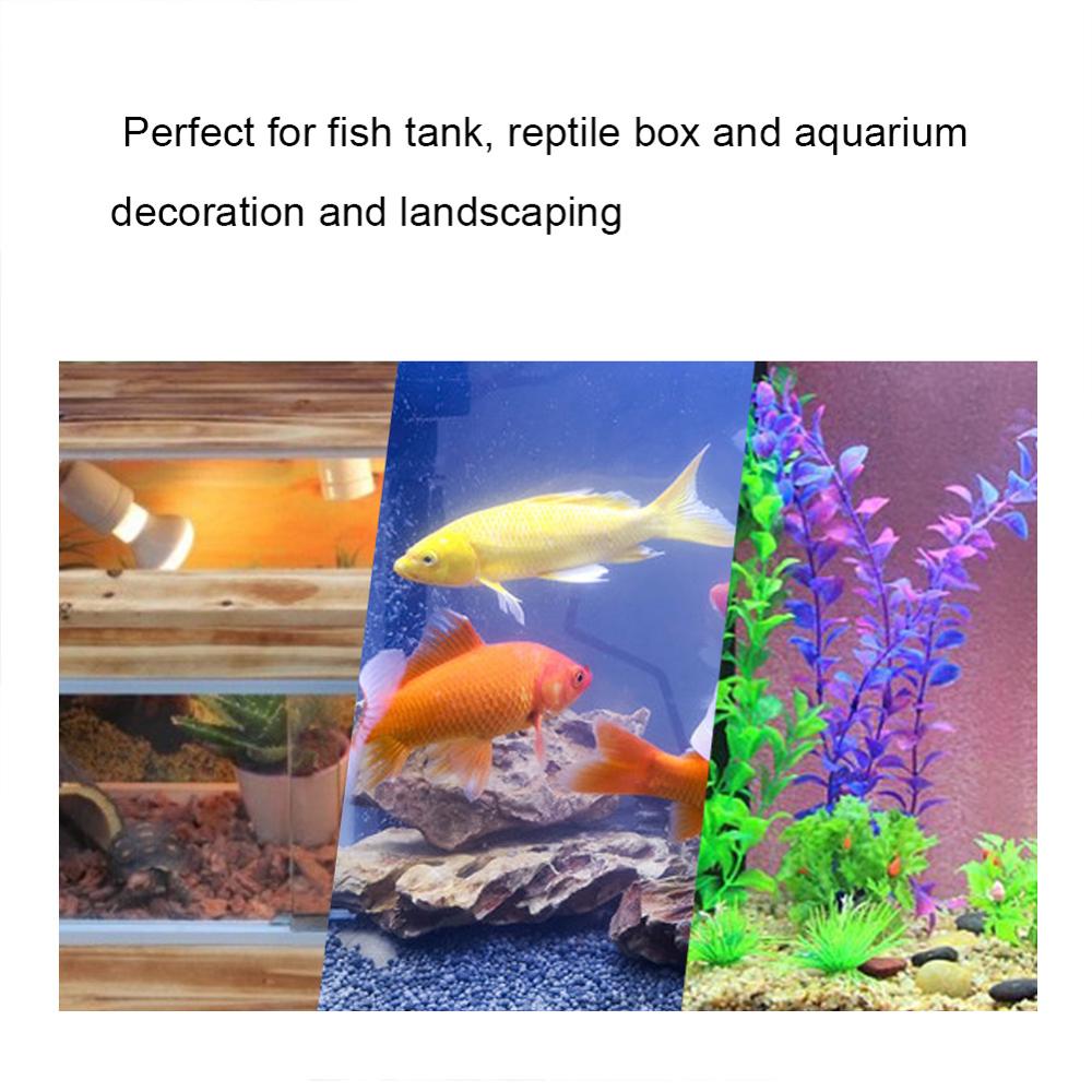 1Pc Vine Artificial Flocking Moss Rockery Aquarium Landscaping Reptile Climbing Branch Flexible Jungle 3.28ft Rattan