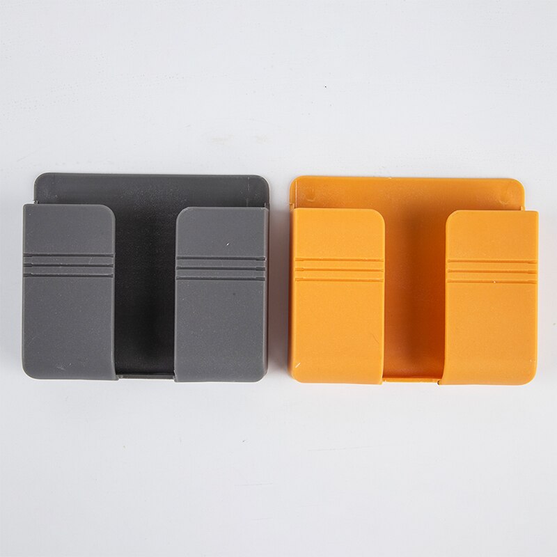 Wall Mounted Organizer Air Conditioner TV Remote Control Storage Box Plug Holder