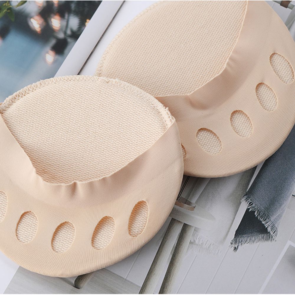 1 Paar Anti Slip Half Inlegzolen Voor Vrouwen Hoge Hak Schoenen Vijf Tenen Voorvoet Pads Gemak Pijn Masseren Sok Pad teen Insert Inlegzolen
