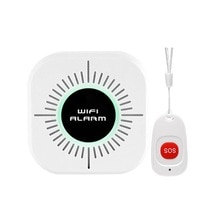 Draadloze Verzorger Alert Systeem Patiënt Sos Belknop Ouderen Helpen Pager Emergency Alarm Home Security Smart Phone App Contr