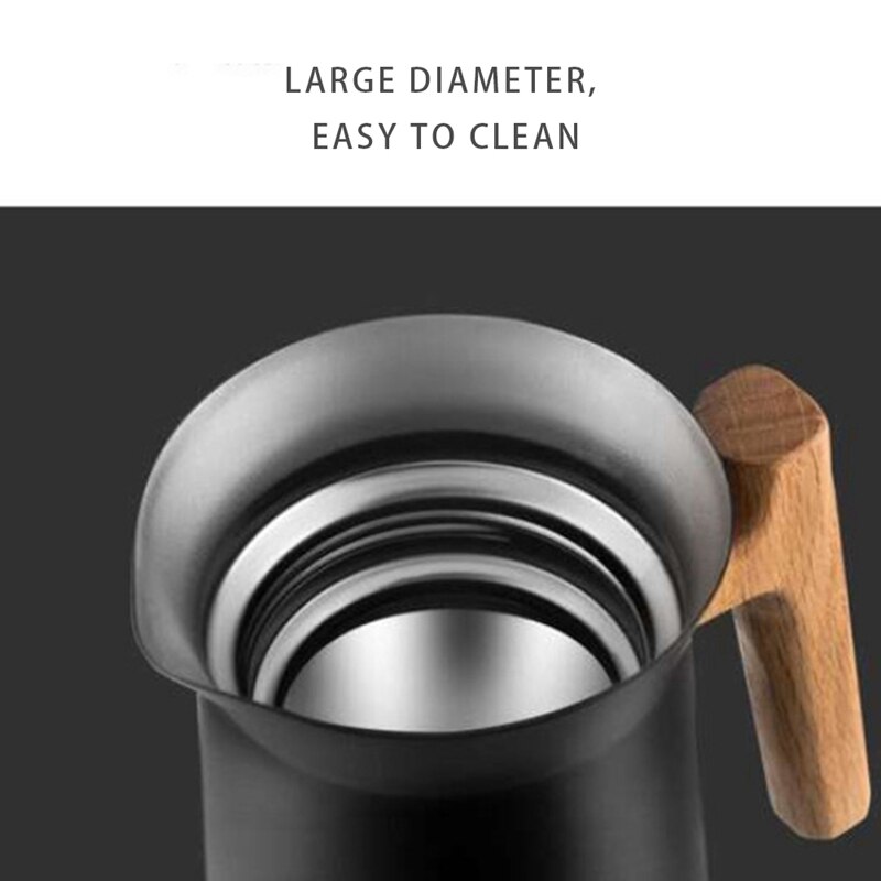 Stainless Steel Thermal Coffee Carafe​ Vacuum Insulated​ ​Thermos and Beverage Pot ​For​ Tea,Infused Drinks and 34 Oz