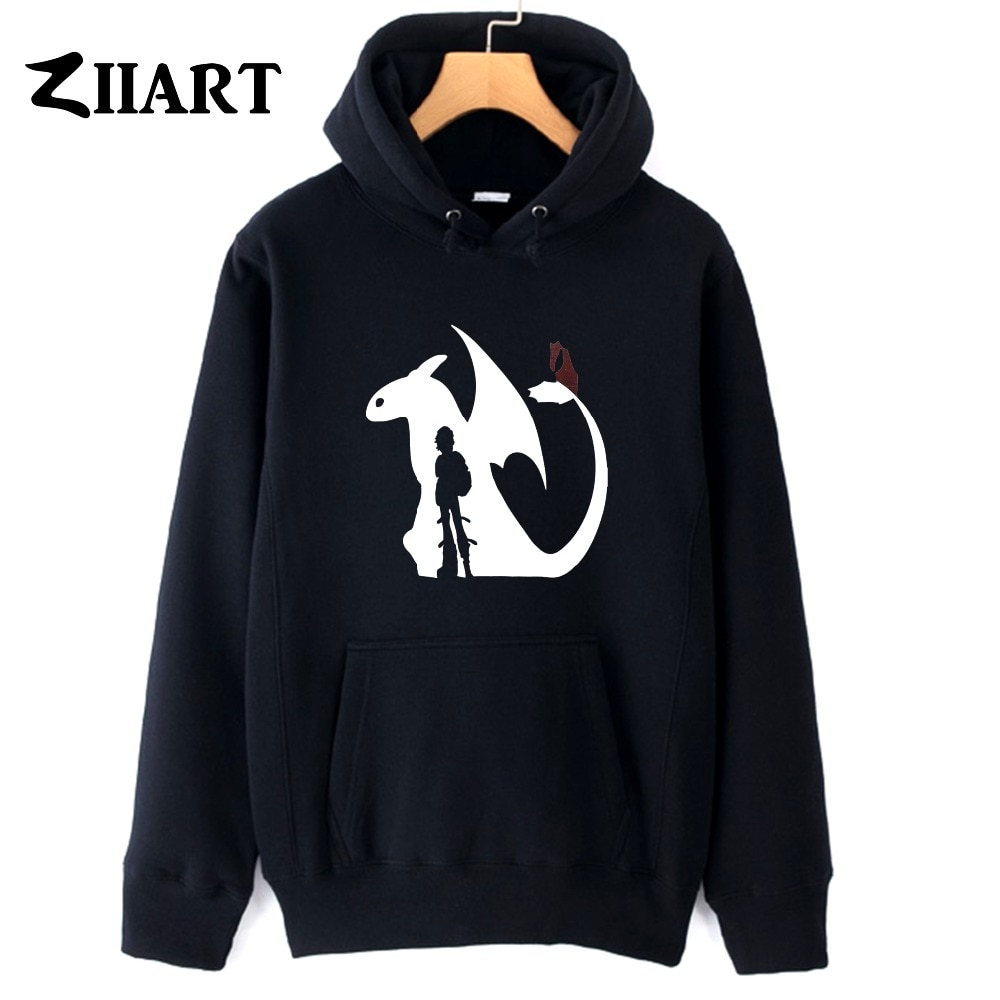 Boys male Man hoodie black hoodie Night Fury Toothless how to train your dragon hoodie polyester dragon clothes